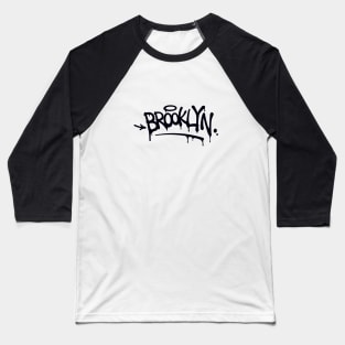 Brooklyn Graffiti (black) Baseball T-Shirt